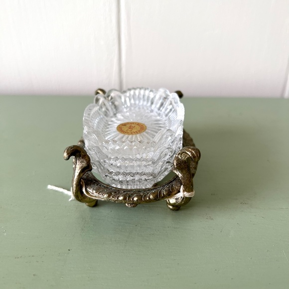 VTG Bleikristall 4PC Trinket Holder - Picture 6 of 16